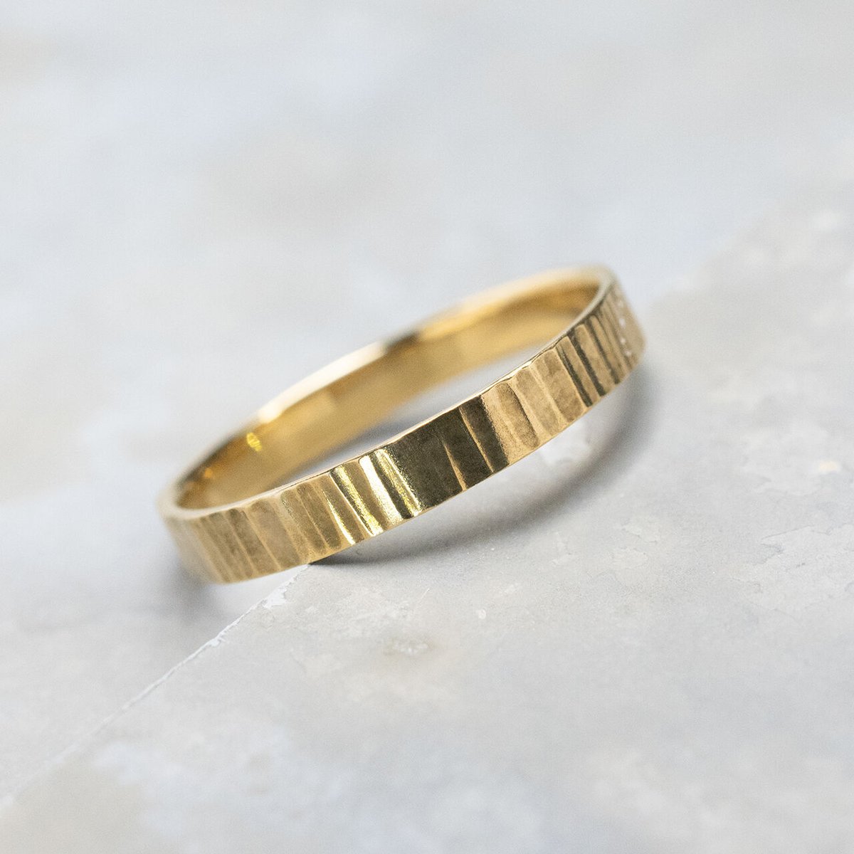 999ゴールド フラットリングmercar！です 10K Gold Ring | Mercedes H2 Men's Ring | Medusa Jewelry