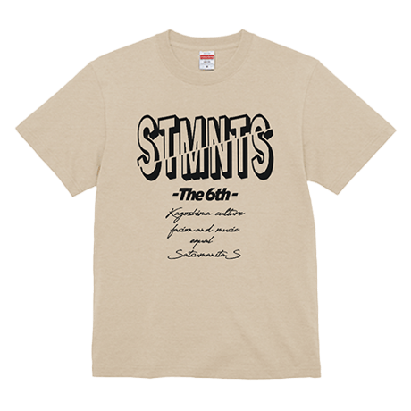 6th Anniversary T-shirt ※一部受注、即発送可能もあり