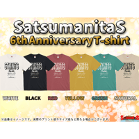 6th Anniversary T-shirt ※一部受注、即発送可能もあり