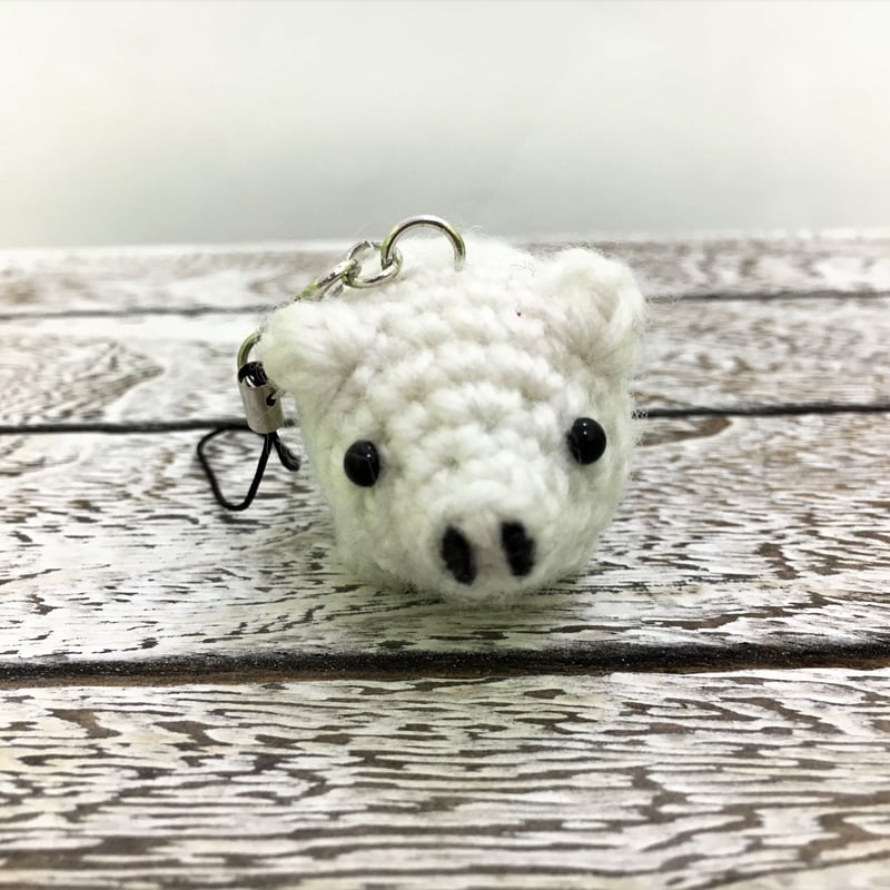 ハンドメイド あみぐるみ キーホルダー ストラップ ミニぶた ハンドメイド あみぐるみ キーホルダー ストラップ ミニぶた