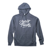 【Paris】 "Throwback" Hoodie - Charcoal