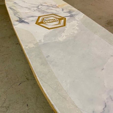 【Travelol】DancerDeck　Complete　Marble　White　43インチ