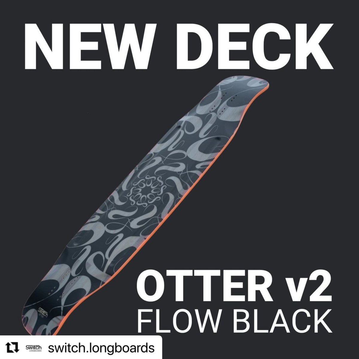 switch】DancerDeck OTTER V2 45.67 インチ | ロングボードシ