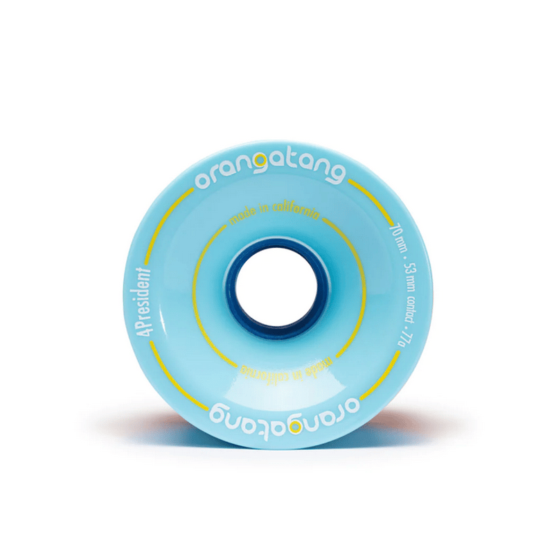 orangatangウィール70mm ローデッドビルトインベアリング4個セット オランガタン【ORANGATANG】 4President 70mm | ロングボード