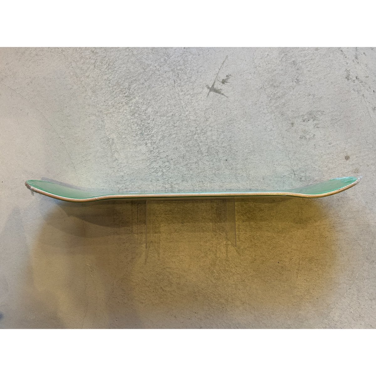 APRIL スケートボードデッキ 8.0インチ OG LOGO GREEN INVERT (W