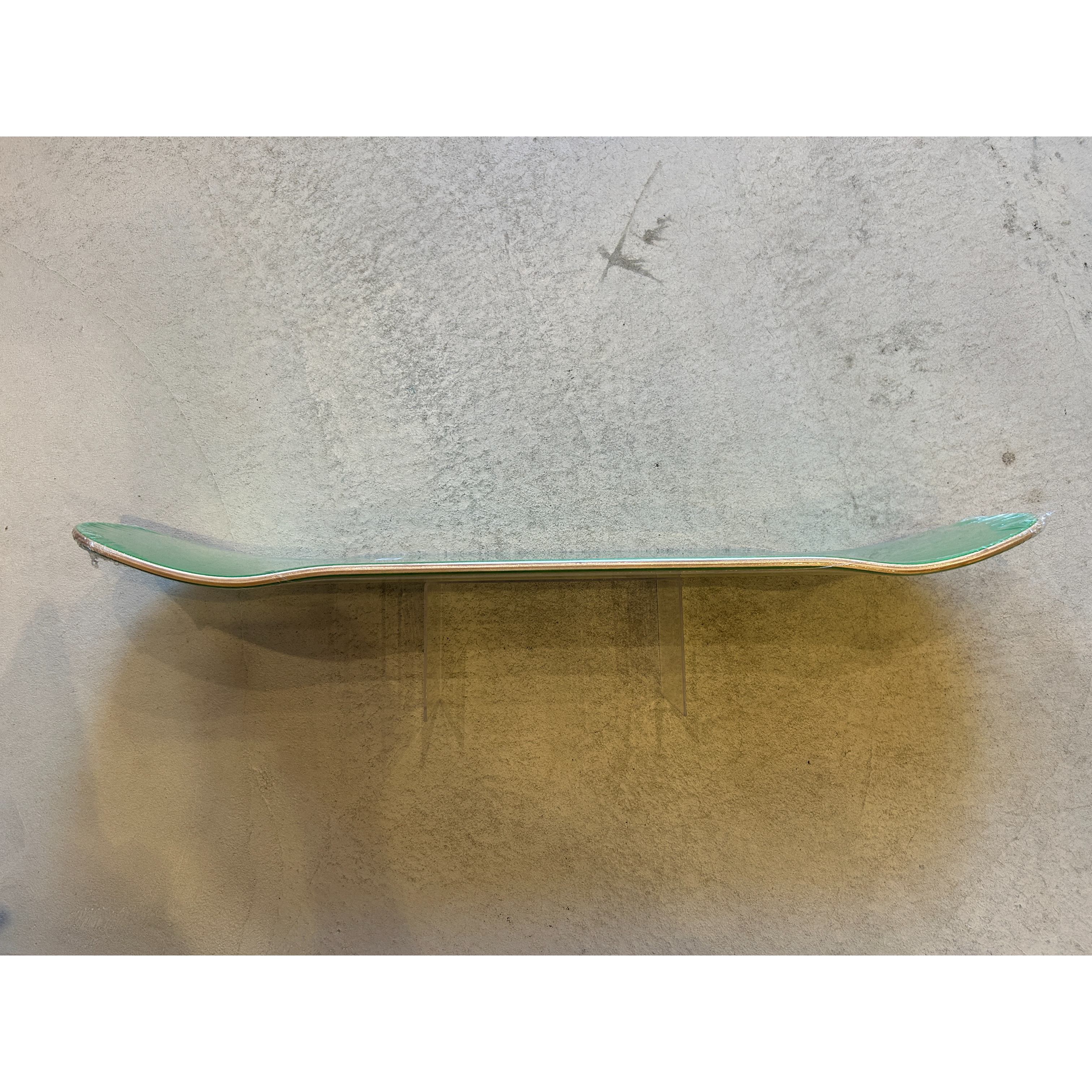 APRIL スケートボードデッキ 8.0インチ OG LOGO GREEN INVERT (W