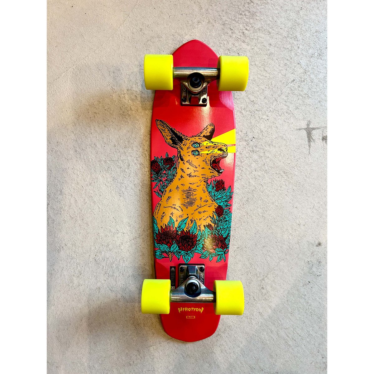 GLOBE x HIROTTON クルーザーデッキ 7.25インチ Blazer Lazer