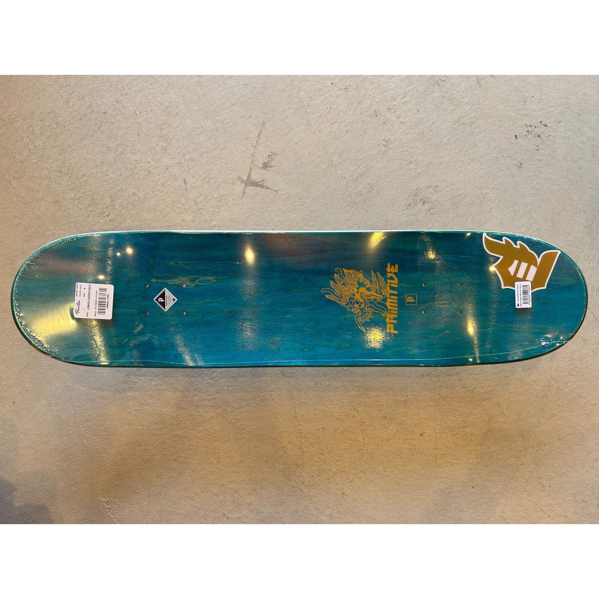 PRIMITIVE LEMOS LEGEND DECK GOLD 8.0