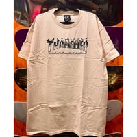 THARSHER X ANTIHER LOGO TEE Lsize