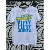JIMMY'Z x 5050 S/S TEE WOODY WHITE