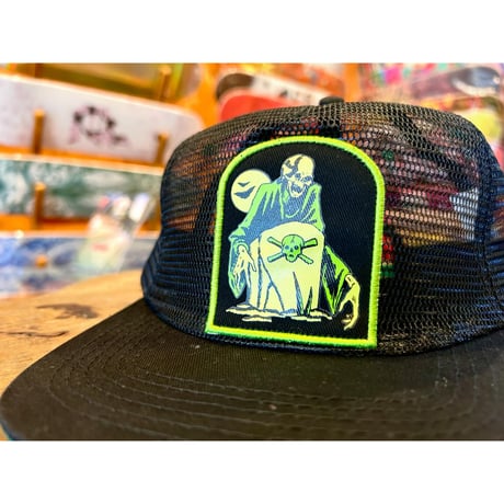 CREATURE FIEND FALSH SNAPBACK BLACK MESH
