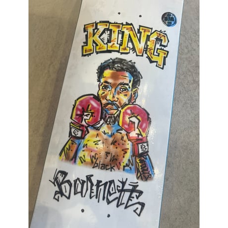 KING スケートボードデッキ 8.0インチ CALEB BARNETT AIRBRUSH (W:8.0 L:31.75 WB:14.0)