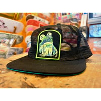 CREATURE FIEND FALSH SNAPBACK BLACK MESH