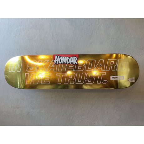 HONDAR ホンダー　スケートボード　コンプリート　ゴールド スケートボード(スケボー)&サーフスケート専門店 | Garage