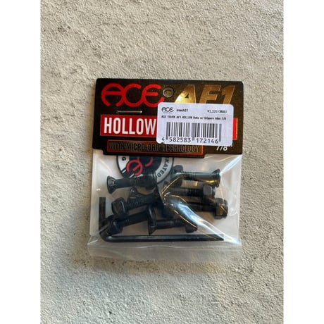 ACE TRUCK AF1 HOLLOW BOLTS 1"