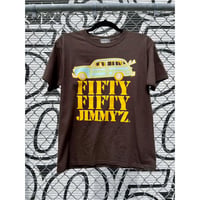 JIMMY'Z x 5050 S/S TEE WOODY BROWN