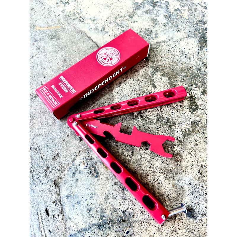 ☆*☆様 【EVISEN x INDEPENDENT】OLD　エビセン　インディ EVISEN INDEPENDENT x INDEPENDENT SWAG TOOL Red
