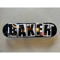 BK BRAND LOGO BLACK/WHITE 8.125 (W:8.125 L:31.7 WB:14.25)