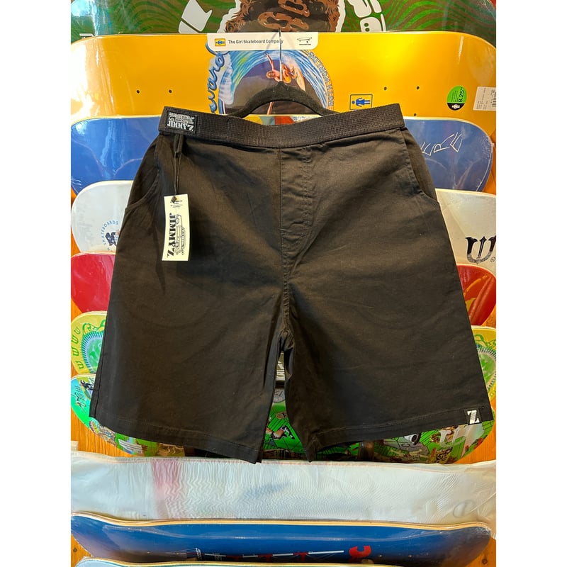 JIMMY'Z x 5050 SHORTS BLACK | 5050 Skateboardsh