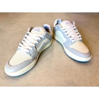 【山下京之助サイン入りステッカー付】LAKAI x ERASED TELFORD LOW LIGHT GREY LEATHER