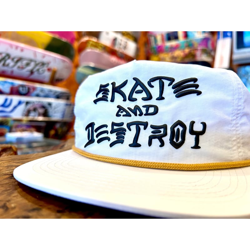 【入手困難‼️】THRASHER×INDEPENDENT×コラボキャップ ダブルネーム ロゴキャップ｜THRASHER(スラッシャー)｜Ron Herman