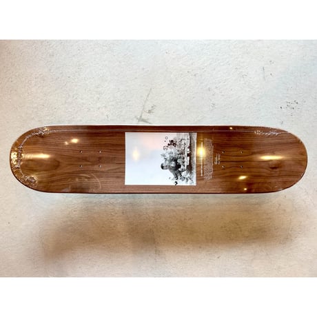GLOBE X EAMES スケートボードデッキ 7.75インチ SILHOETTE SOLAR DO NOTHING (W:7.75 L:31.75 WB:14.0) コラボデッキ