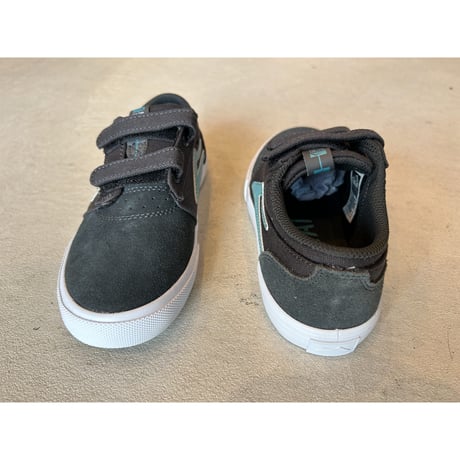 LAKAI GRIFFIN KIDS CHARCOAL/NILE SUEDE