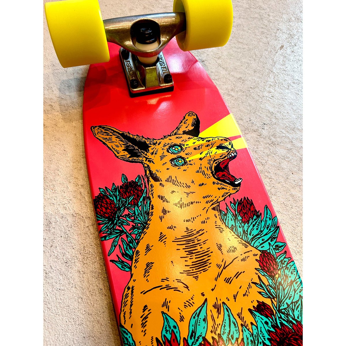 GLOBE x HIROTTON クルーザーデッキ 7.25インチ Blazer Lazer