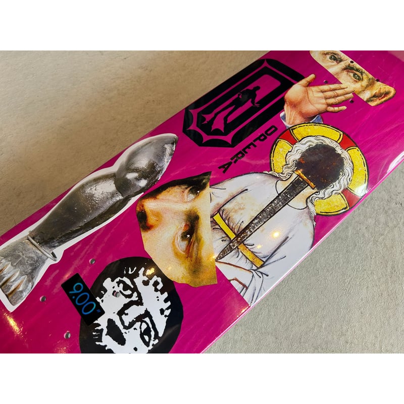 OPERA スケートボードデッキ 8.9インチ BIT PINK (W:8.9 L:32.0