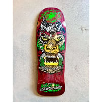 SANTACRUZ スケートボードデッキ 10.35インチ WINKOWSKI BIGFOOT (W:10.35 L:30.625 WB:15.0) コラボデッキ