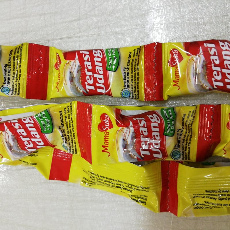 4pcs) Belacan Terasi Udang Shrimp paste テラシ |