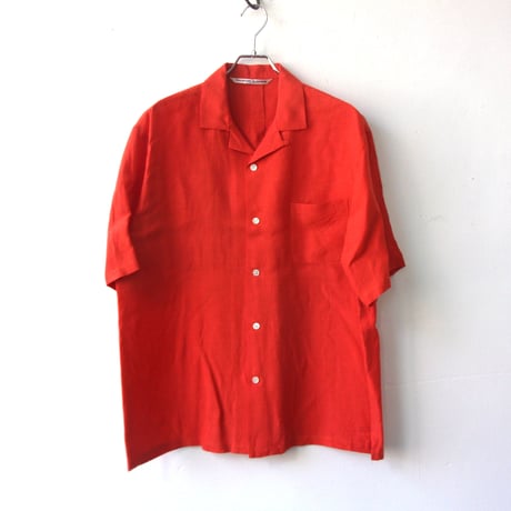 Charpentier de Vaisseau / シャルパンティエドゥヴェッソ | Linen Open Collar Shirt リネン オープンカラーシャツ | Silas