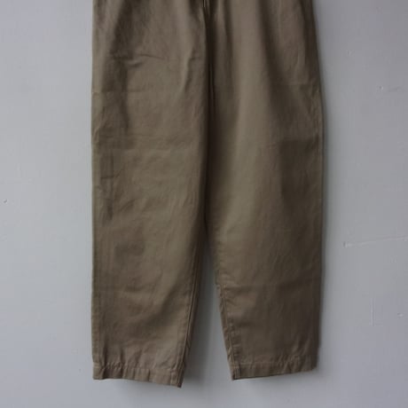 GOLD SELVEDGE WEAPON WIDE TROUSERS-GL42282 / ゴールド　ウェストポイント　ワイドトラウザー