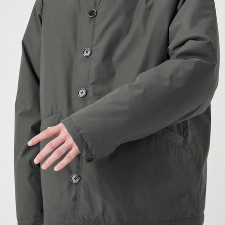 nanamica  Down Cardigan ｰBlack / S26FA048 / ナナミカ ダウンカーディガン -ブラック 【2026FW.NewModel】