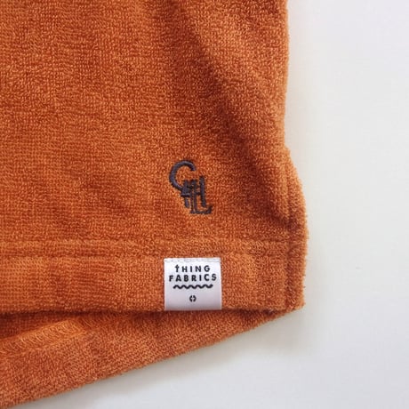ORIGINAL Charcoal（オリジナル チャコール）× THING FABRICS（シング ファブリックス）Pile Poc T / 24-66-1-048 / パイル ポケットTシャツ