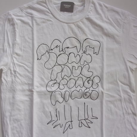 TODAYedition Band #2 SS Tee（THE BEATLES） - 23-3RD-16 / トゥデイ エディション バンド #2 Tee ビートルズ ［23-3RD］
