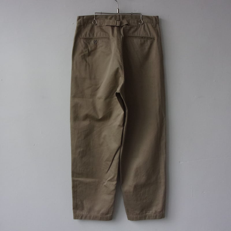 GOLD SELVEDGE WEAPON WIDE TROUSERS-GL42282 / ゴー