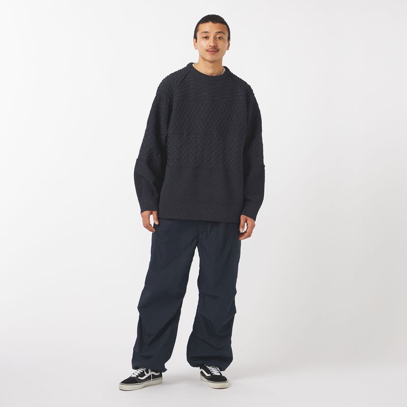 nanamica Crew Neck Sweater / S25FJ014 /ナナミカ クルー