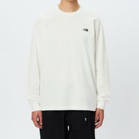 THE NORTH FACE ロングスリーブ フラッシュドライ ヌプシコットンティー（メンズ）｜NT32535 / ザノースフェイス　ヌプシ　刺繍ロゴ 長袖Tシャツ