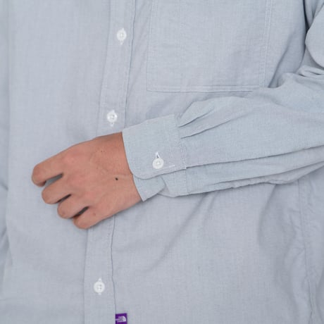 THE NORTH FACE PURPLE LABEL Button Down Field Shirt / NT3356N / パープル レーベル オックスフォード BDシャツ【2024SS】