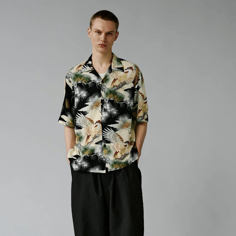 GOLD(ゴールド) ALOHA SHIRT “KING OF THE SKY” / GL