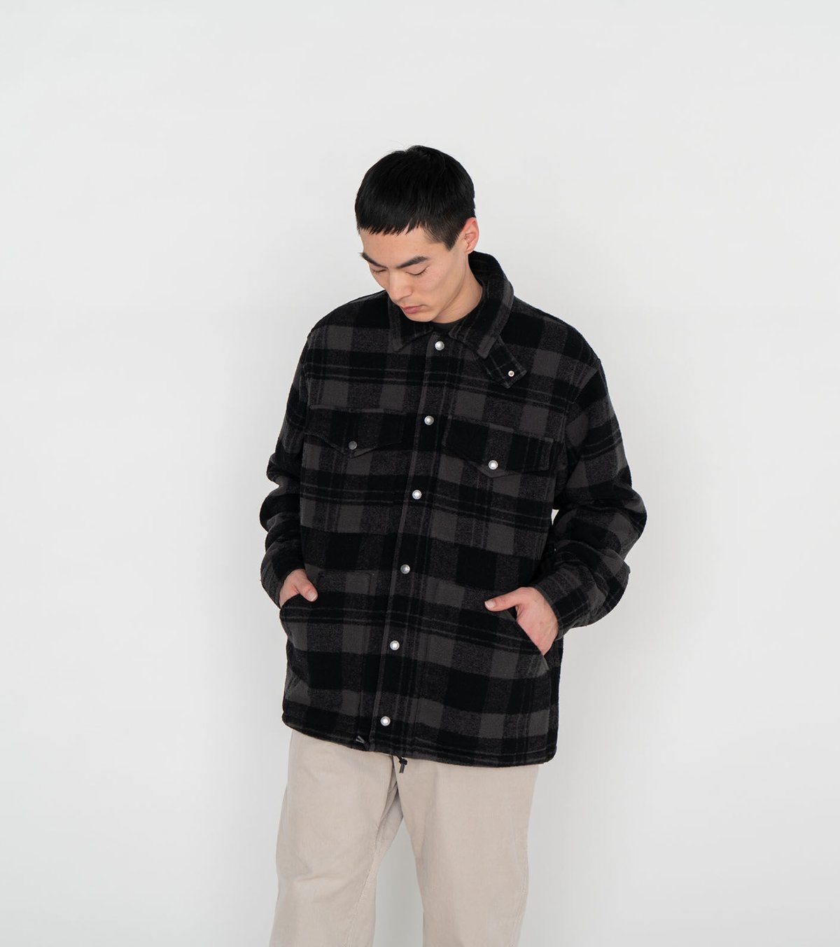 THE NORTH FACE PURPLE LABEL Wool Field CPO Jack