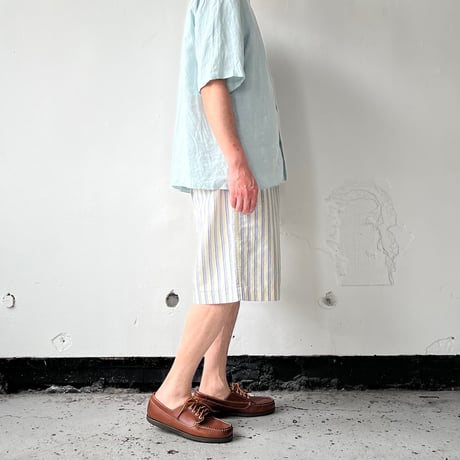 Charpentier de Vaisseau / シャルパンティエ・ドゥ・ヴェッソ | Cotton Linen Shorts コットンリネンショーツ|  Bronx