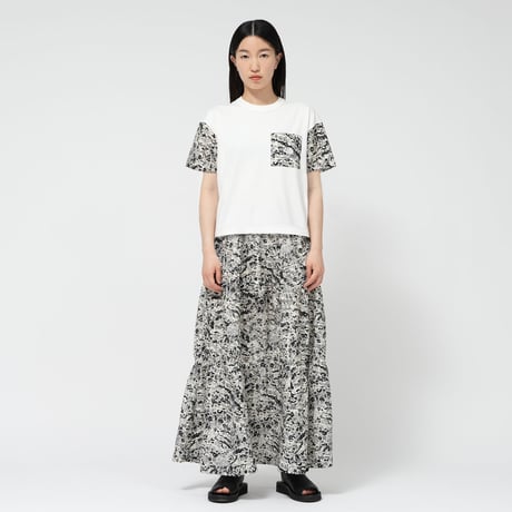 THE NORTH FACE PURPLE LABEL Flower Printed Field Tee / N25SH071 /パープルレーベル　フラワープリントTシャツ