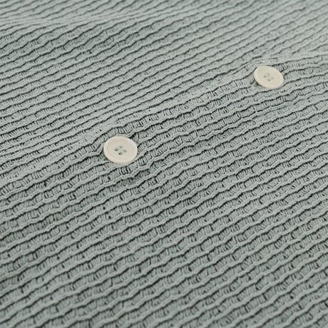CURLY&co. 3D WAFFLE CARDIGAN / 251-230313 / カーリー 3d ワッフルカーディガン【2025SS】