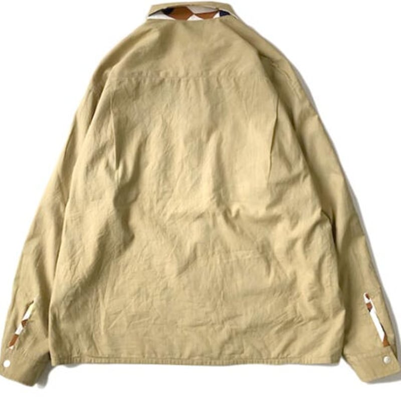 Niche (ニッチ) Reversible Patterned Shirts Jacket