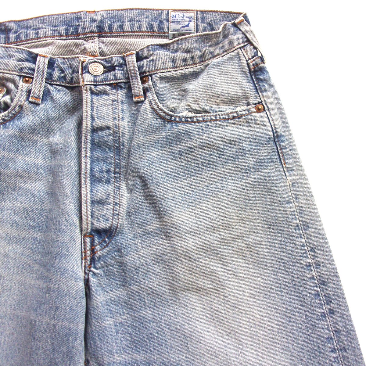orSlow / オアスロウ 105 90'S DENIM SKY BLUE -01-1050