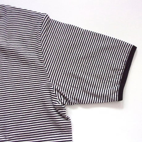 Charpentier de Vaisseau / シャルパンティエドゥヴェッソ |  コットン リンガー ストライプ Tシャツ｜Jean