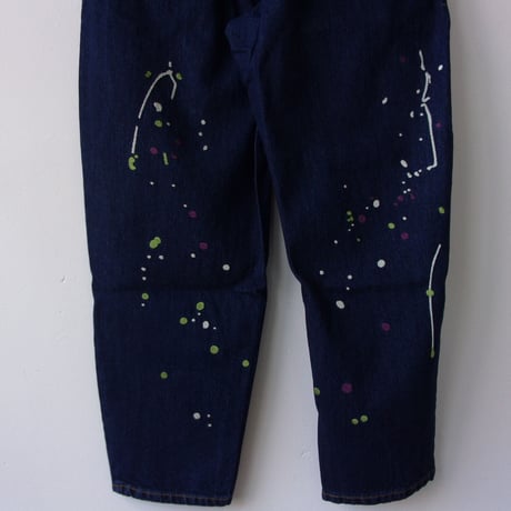 Niche./ニッチ　＃Paint EMB Jeans / igap-31 / ニッチ　ペイント刺繍　ジーンズ