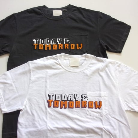 TODAY edition TODAY ALPHABET #03 SS Tee - 24-3RD-19 / トゥデイエディション トゥデイアルファベット#03